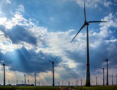 Windkraftanlagen an der Nordsee