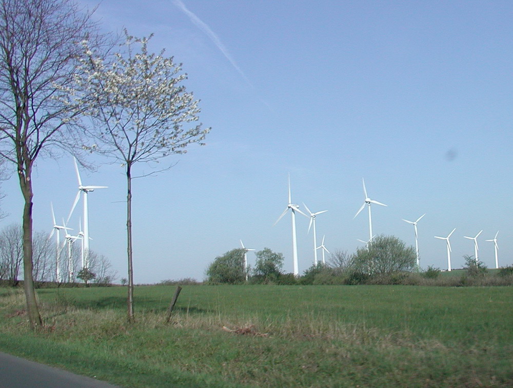 Windkraftanlagen Paderborn Hochebene