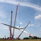 Windkraftanlagenmontage durch Noltes LGD 1750 in Brunsbüttel