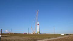 Windkraftwerk-Aubbau Ingersheim