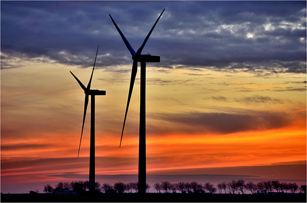 Windkraftwerke