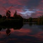 Windmill at dusk (2)