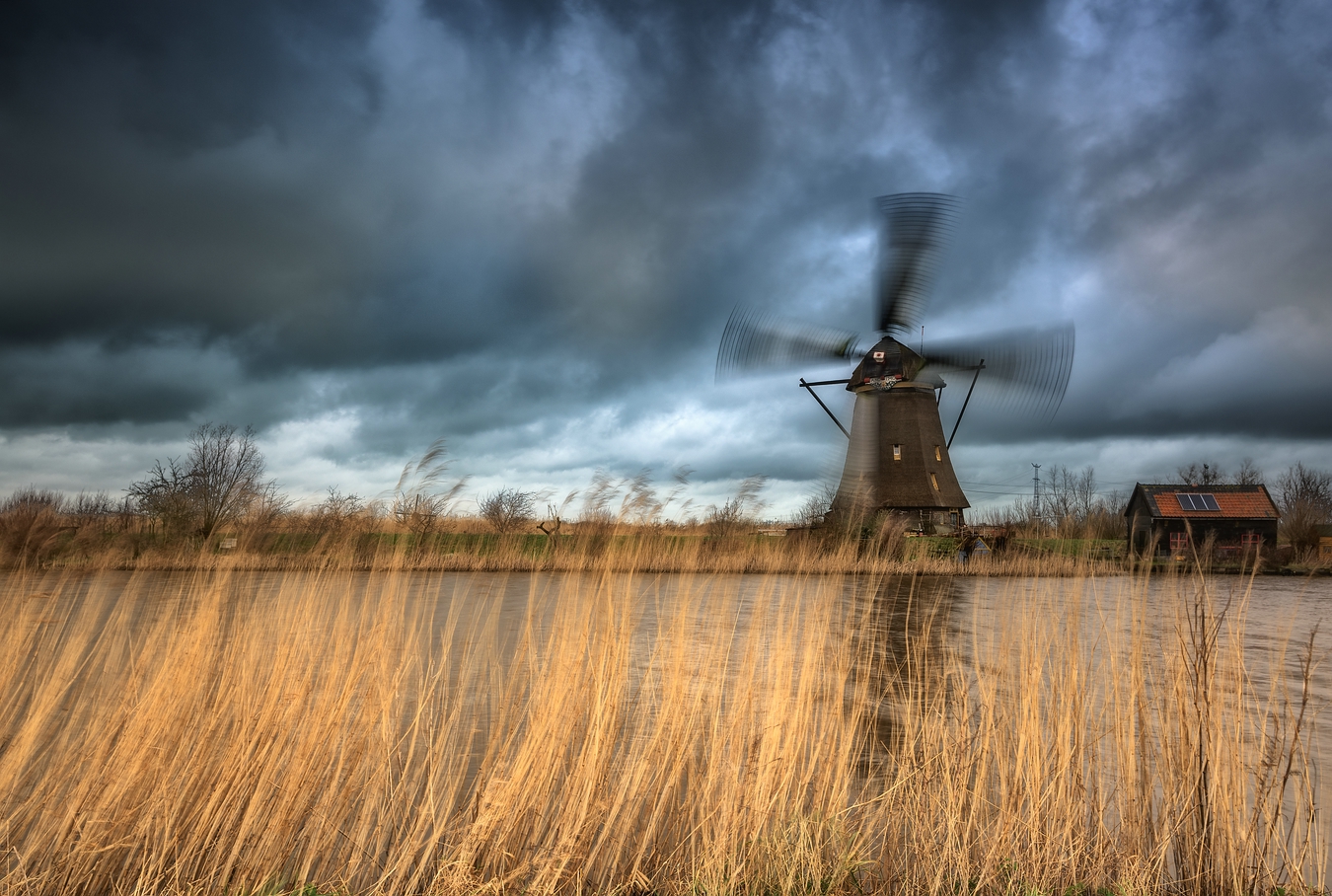 "windmill from Rotterdam"