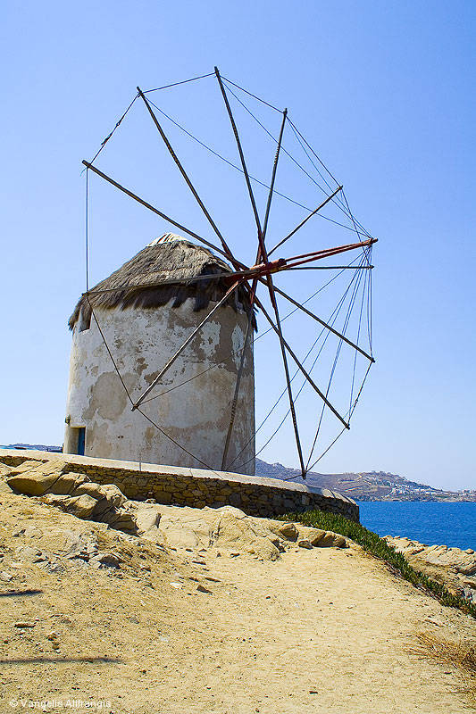 Windmill in Mykonos - Greece