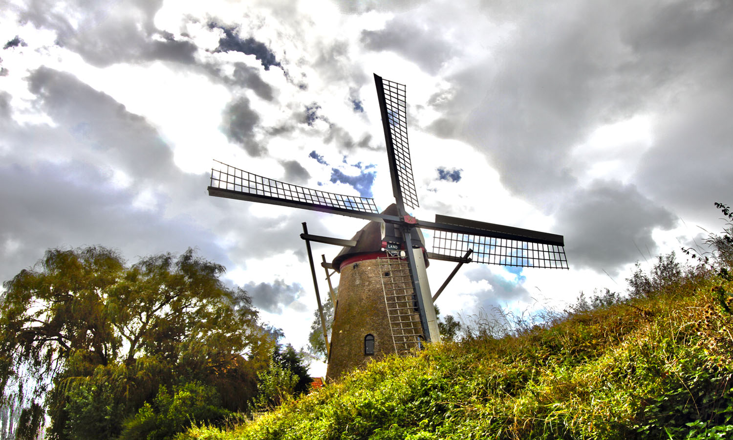 Windmill in Zeeland (Boomdijk, Veere)