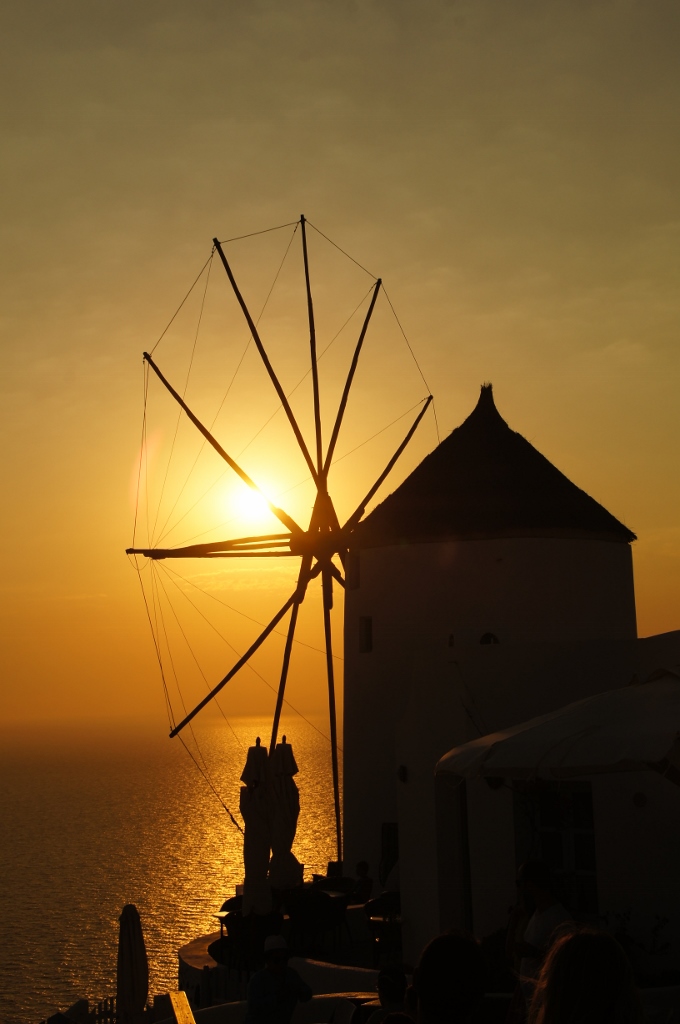 Windmill Sunset