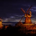 Windmills At Night