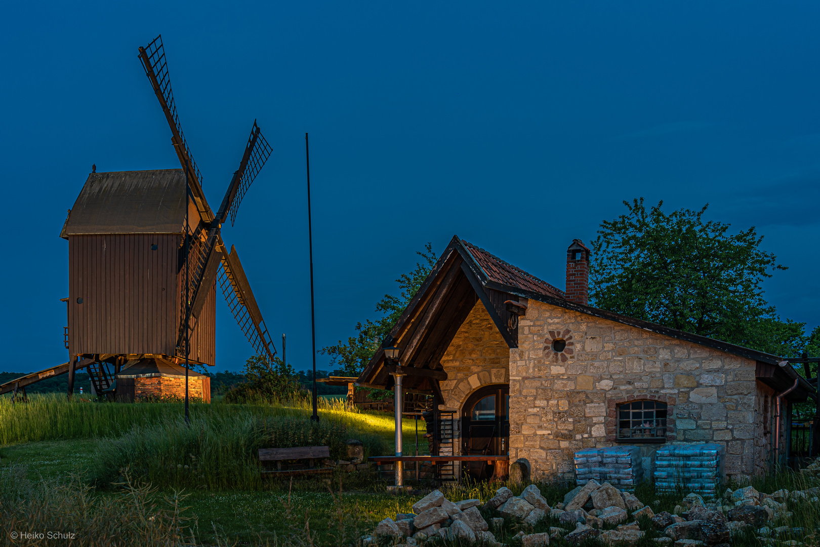 Windmöhle un Backhus