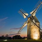 Windmühle am Abend