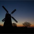 Windmühle am Abend