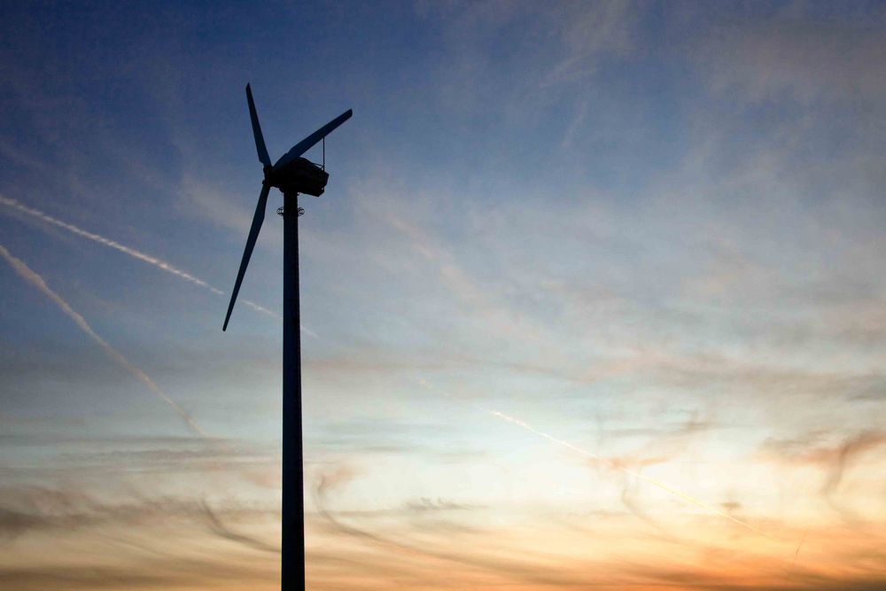 Windmühle am Eidersperrwerk