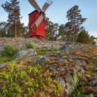 Windmühle auf den Åland-Inseln