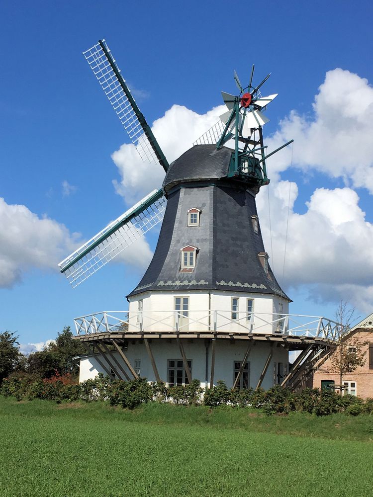 Windmühle auf der Insel Föhr