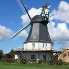 Windmühle auf der Insel Föhr