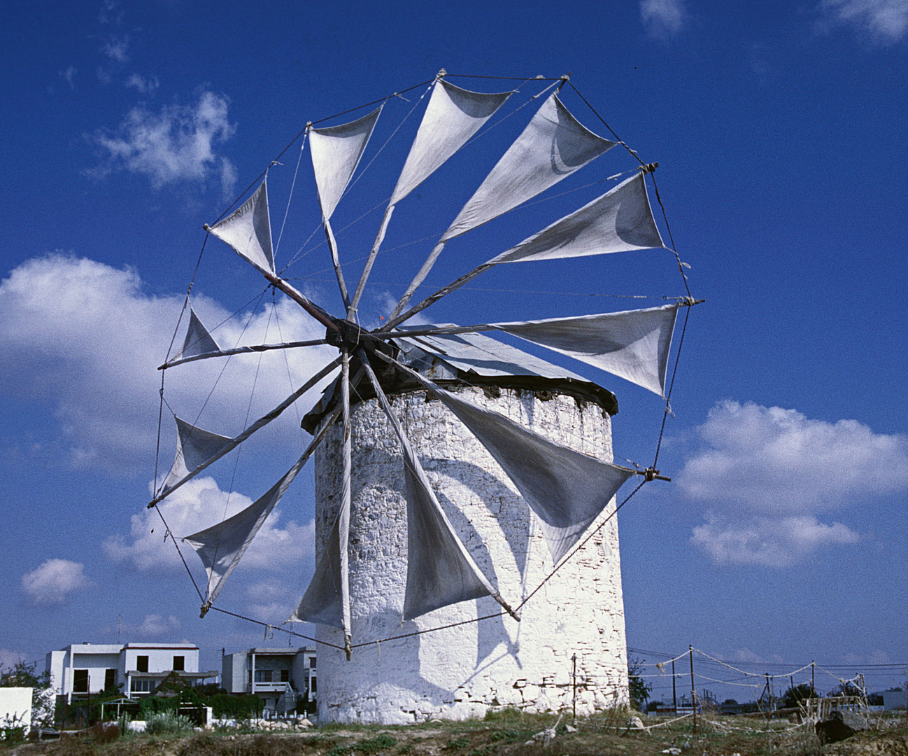 Windmühle auf der Insel Kos