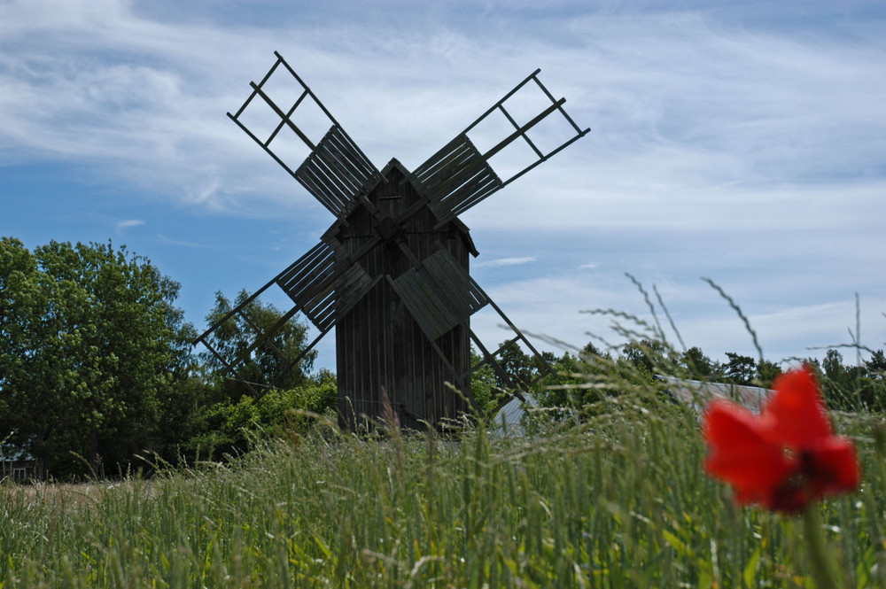 Windmühle auf Färö