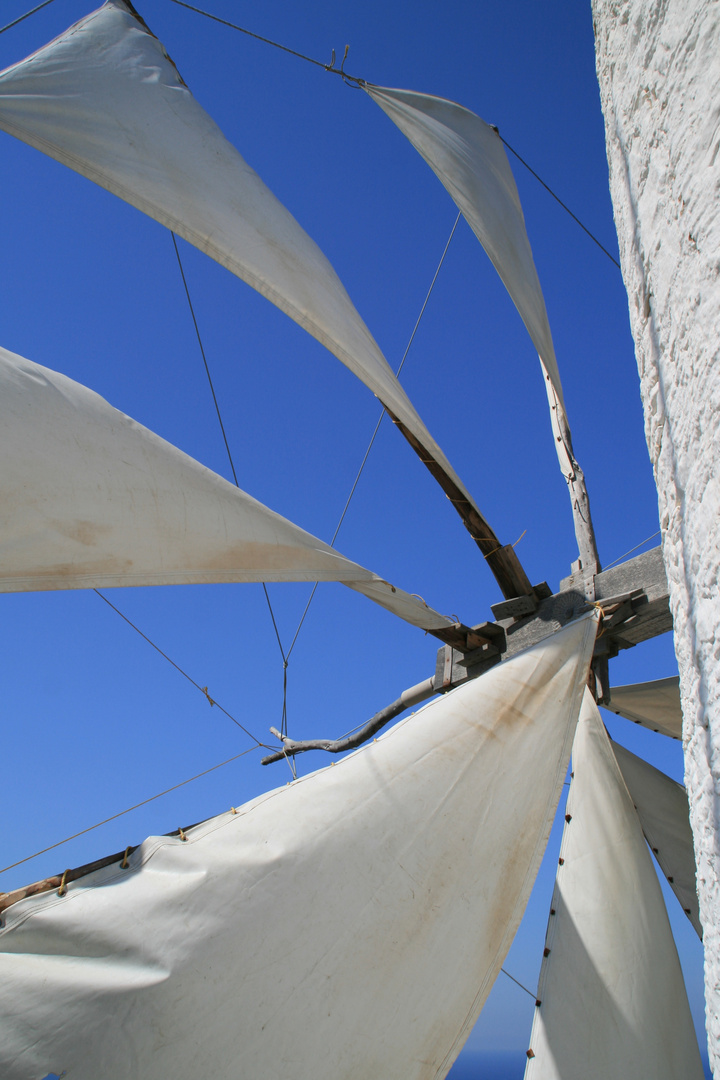 Windmühle auf Karpathos, Olympos