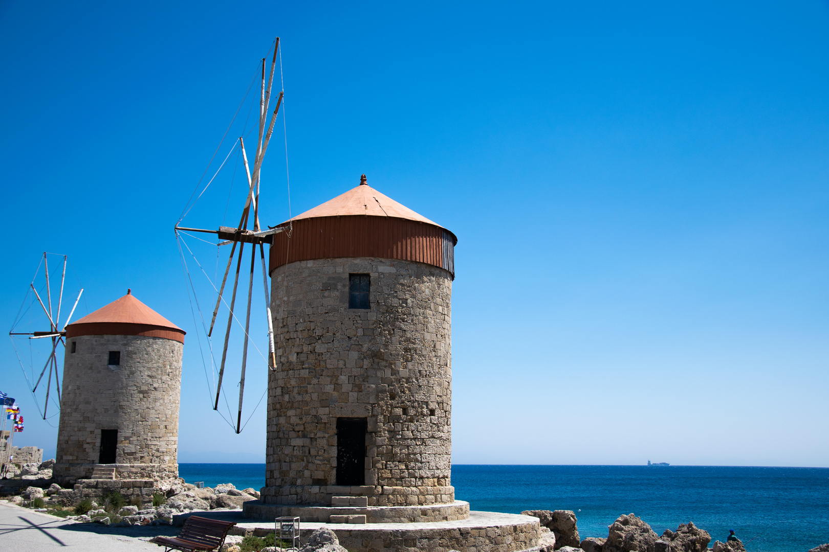 Windmühle auf Rhodos 