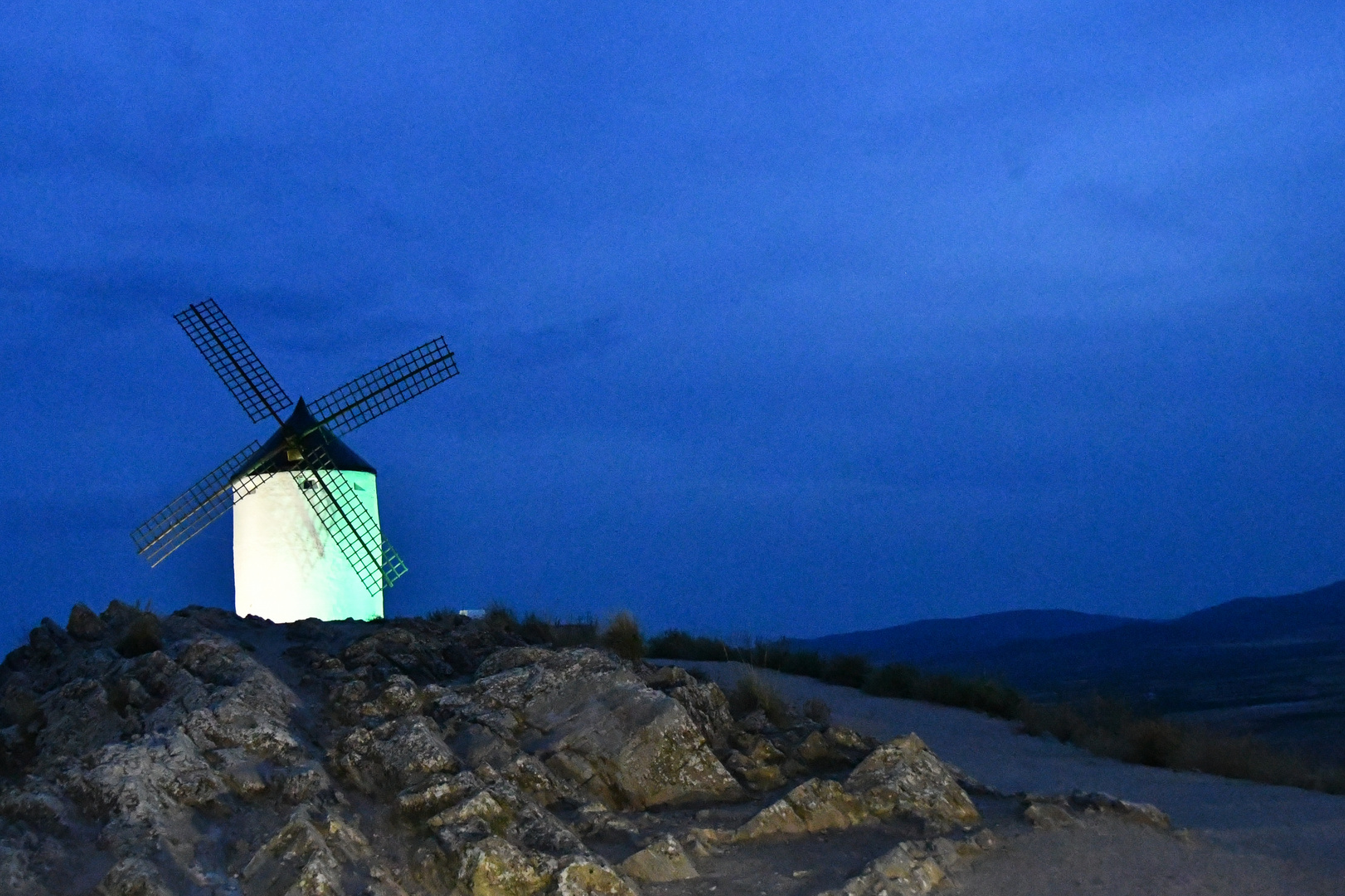 Windmühle bei Consuegra, Spanien