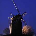 Windmühle bei Nacht