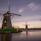 Windmühle bei Nacht