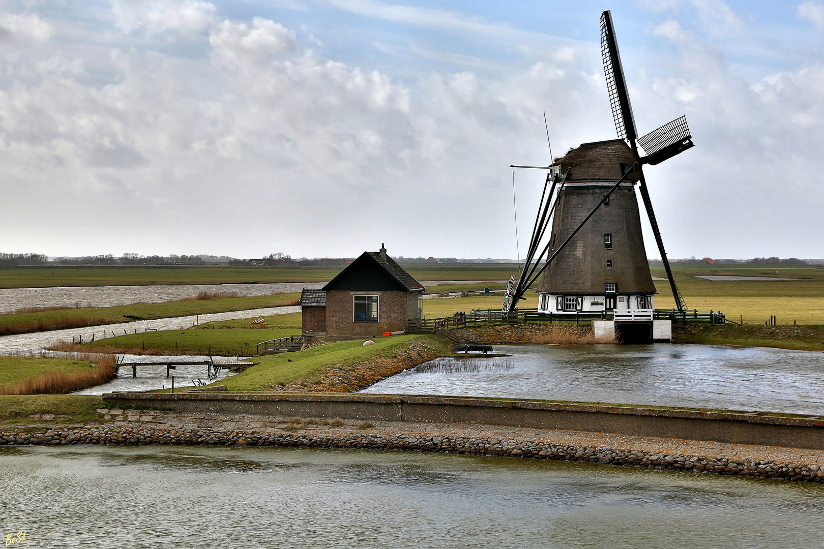 Windmühle bei Oost