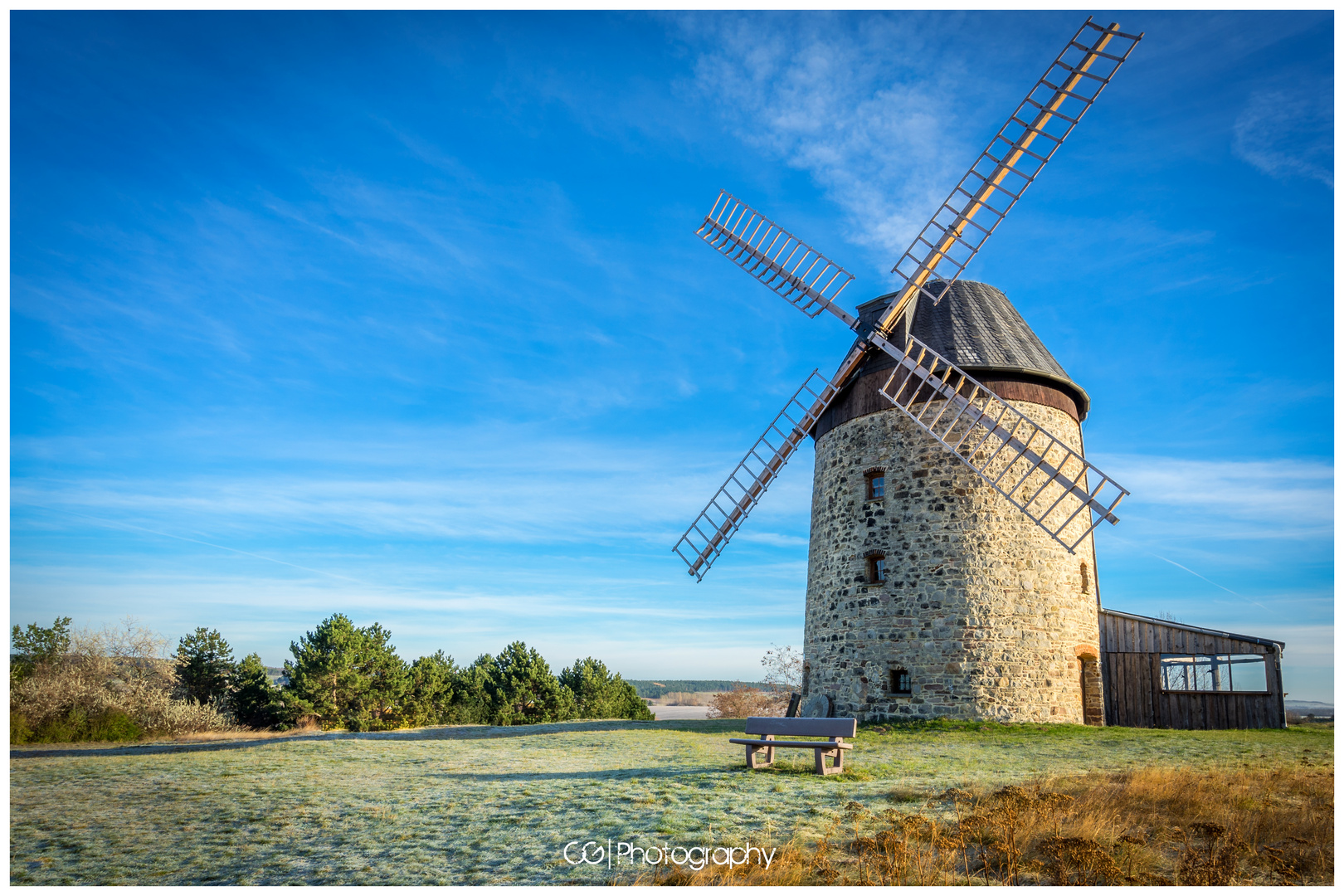 Windmühle bei Warnstedt Foto & Bild | landschaft, winter, natur Bilder
