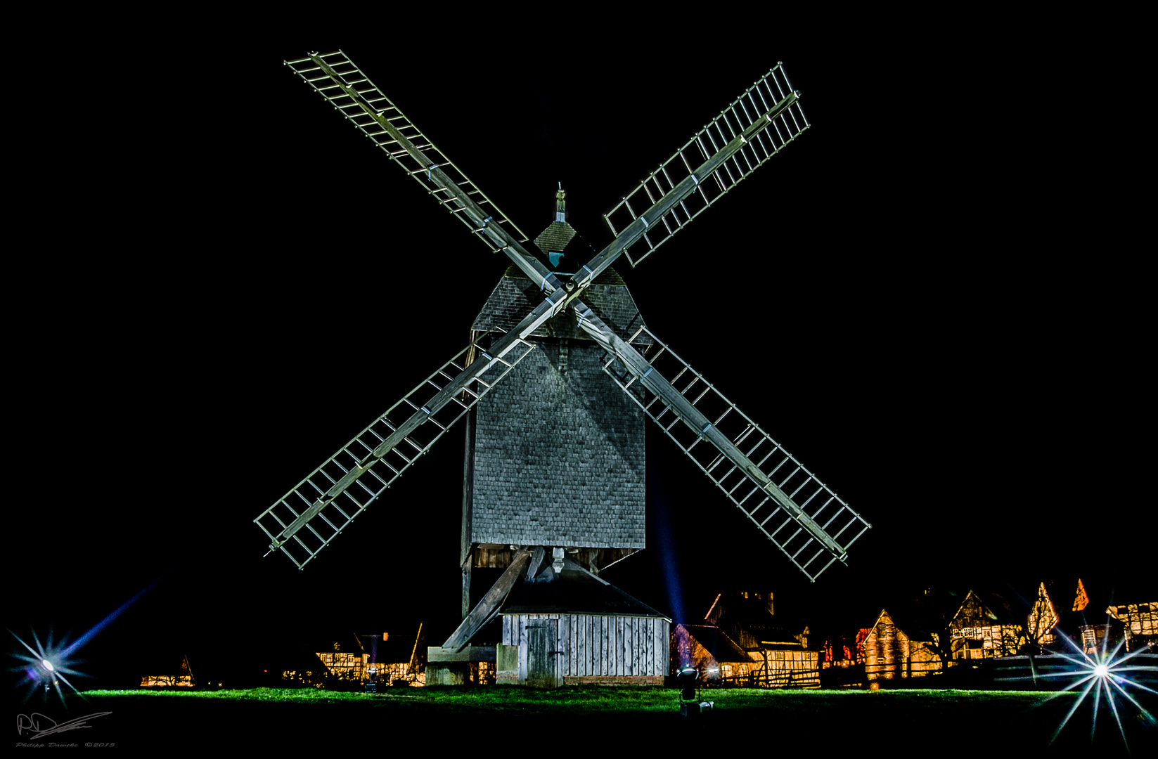Windmühle beim Museumsadvent 2015