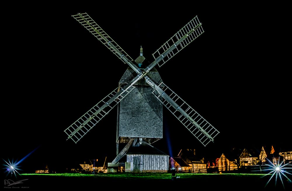 Windmühle beim Museumsadvent 2015