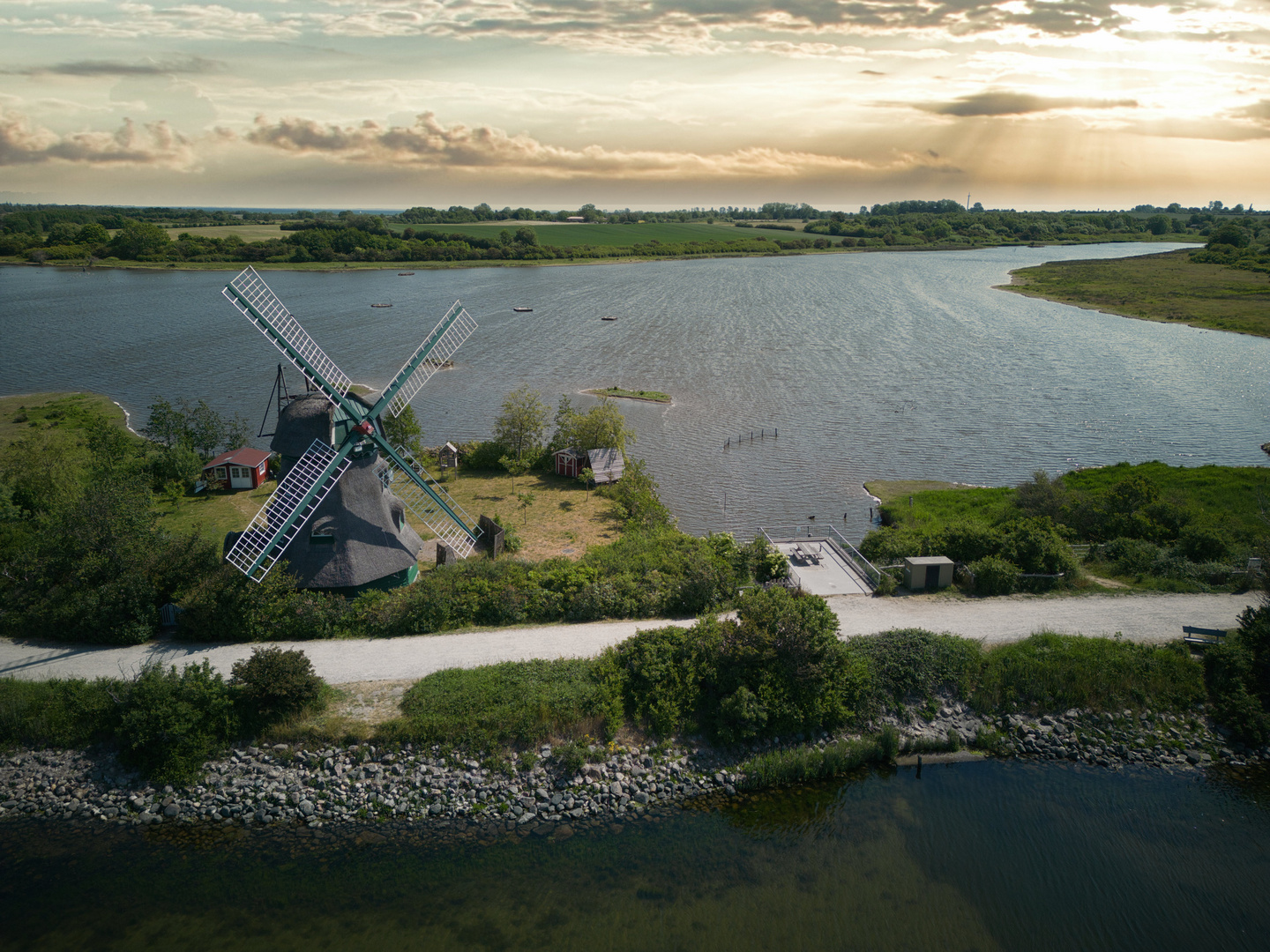 Windmühle Charlotte an der Geltinger Bucht