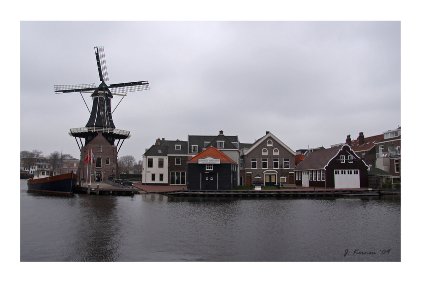 Windmühle De Adriaan in Haarlem