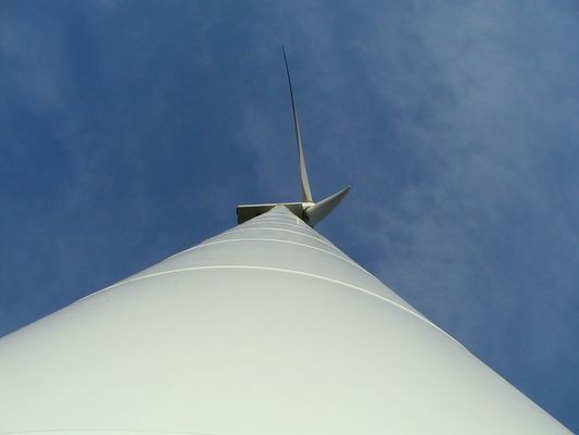Windmühle der Länge nach.