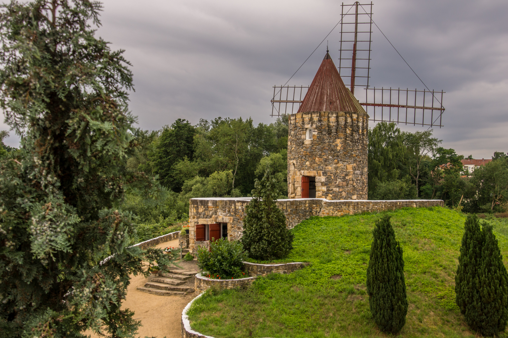 Windmühle der Provence - Mühlenmuseum/Gifhorn