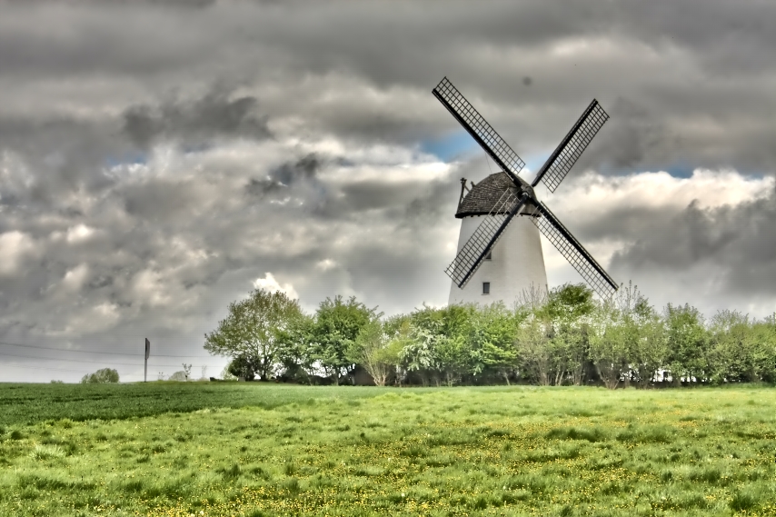 windmühle erwitte Als HDR