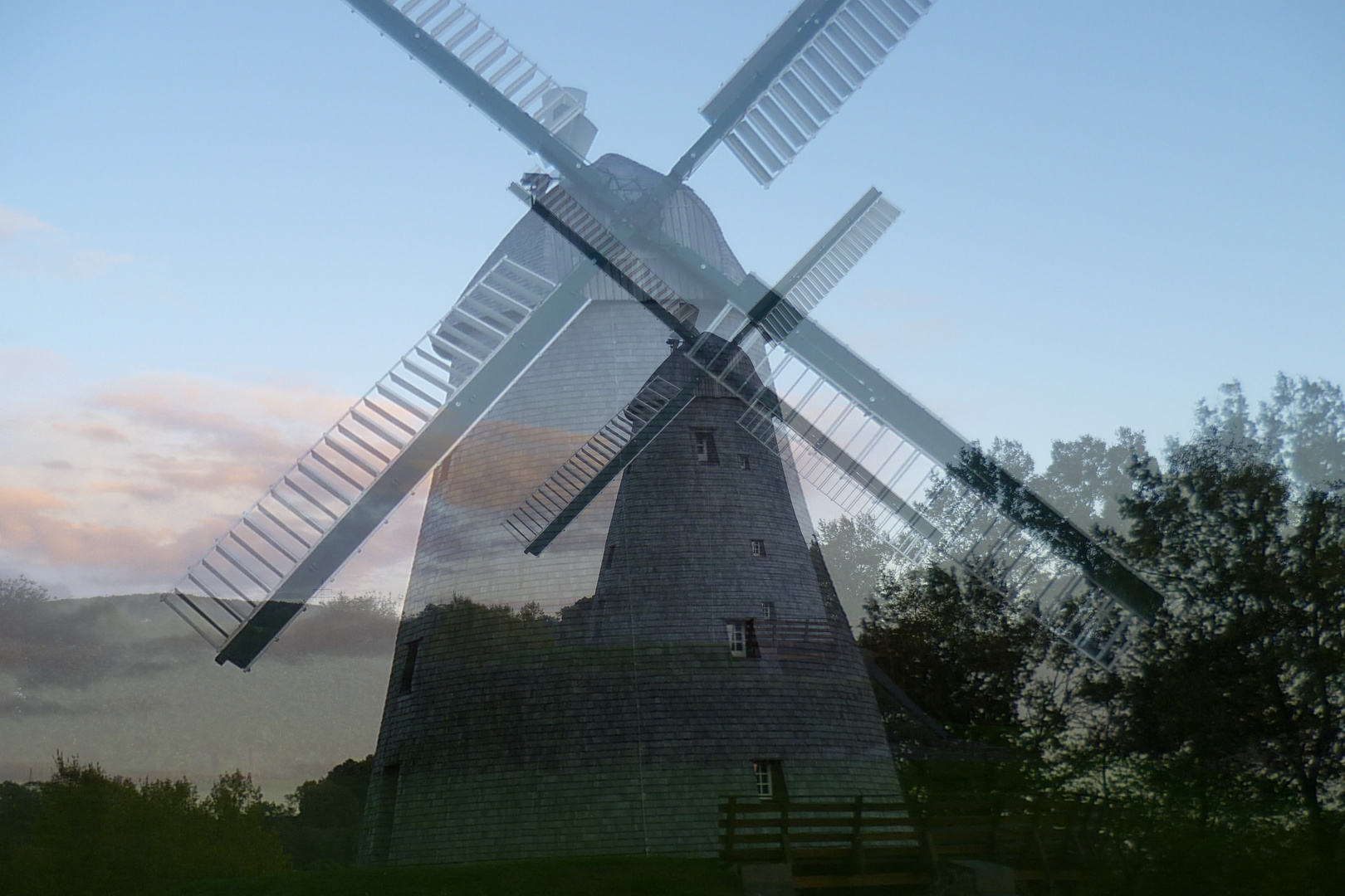 Windmühle Exter, Ostwestfalen - Collage