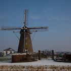 Windmühle Haaren im Schnee