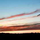 Windmühle im Abendrot