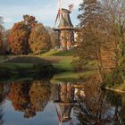 Windmühle im Spiegel