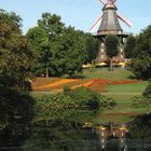 Windmühle im Zentrum Bremens