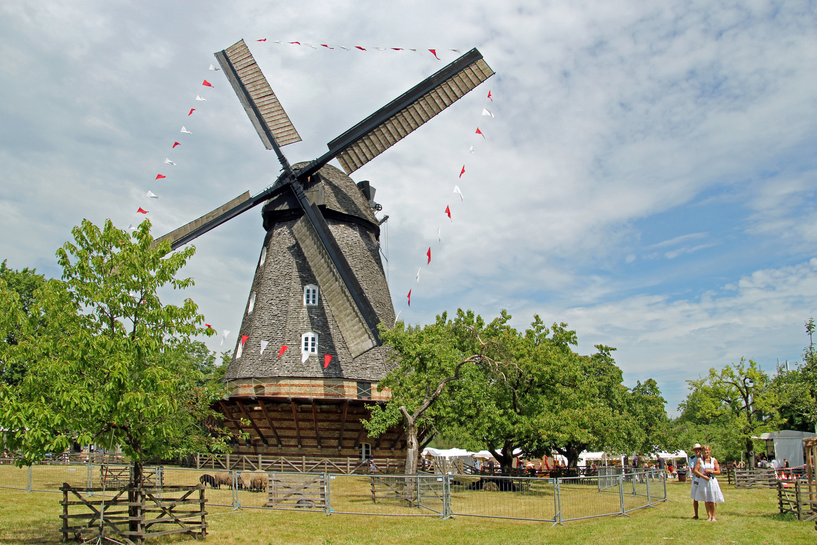 Windmühle in Berlin Britz