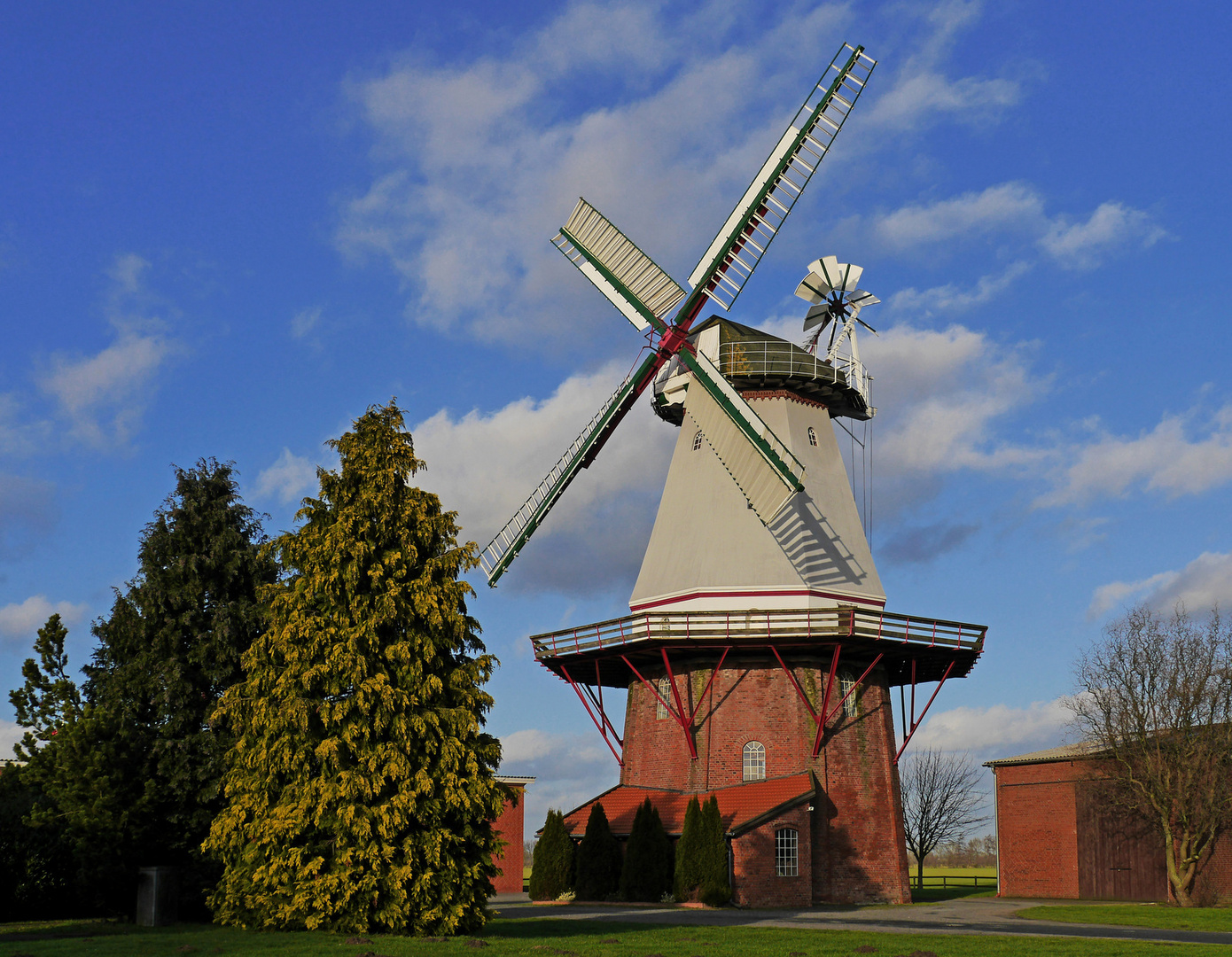 Windmühle in Blender (Samtgemeinde Thedinghausen, Niedersachsen)