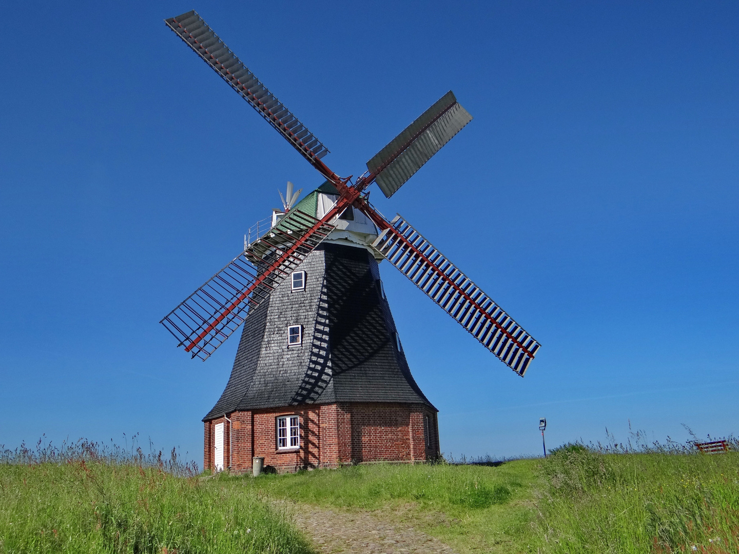 Windmühle in Boiensdorf am Salzhaff