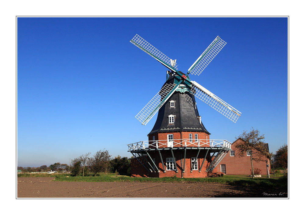 Windmühle in Borgsum