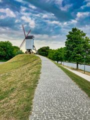 Windmühle in Brügge