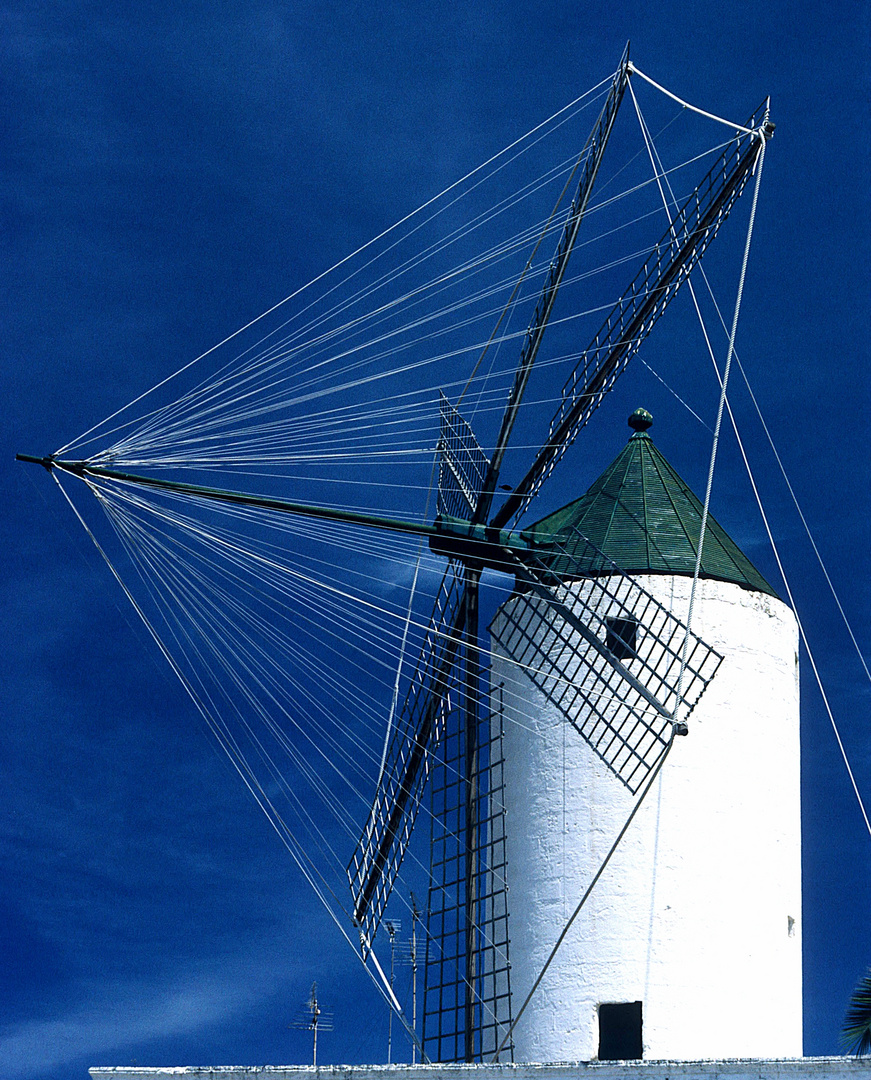 Windmühle in Ciutadella ..