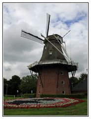 Windmühle in Delfzijl NL