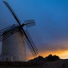 Windmühle in der Abendsonne