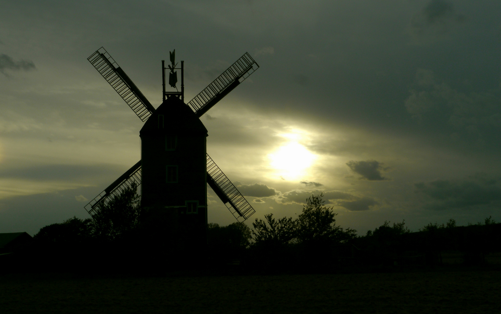 Windmühle in der Mark Brandenburg