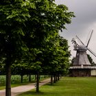 Windmühle in der Nähe von Hamburg