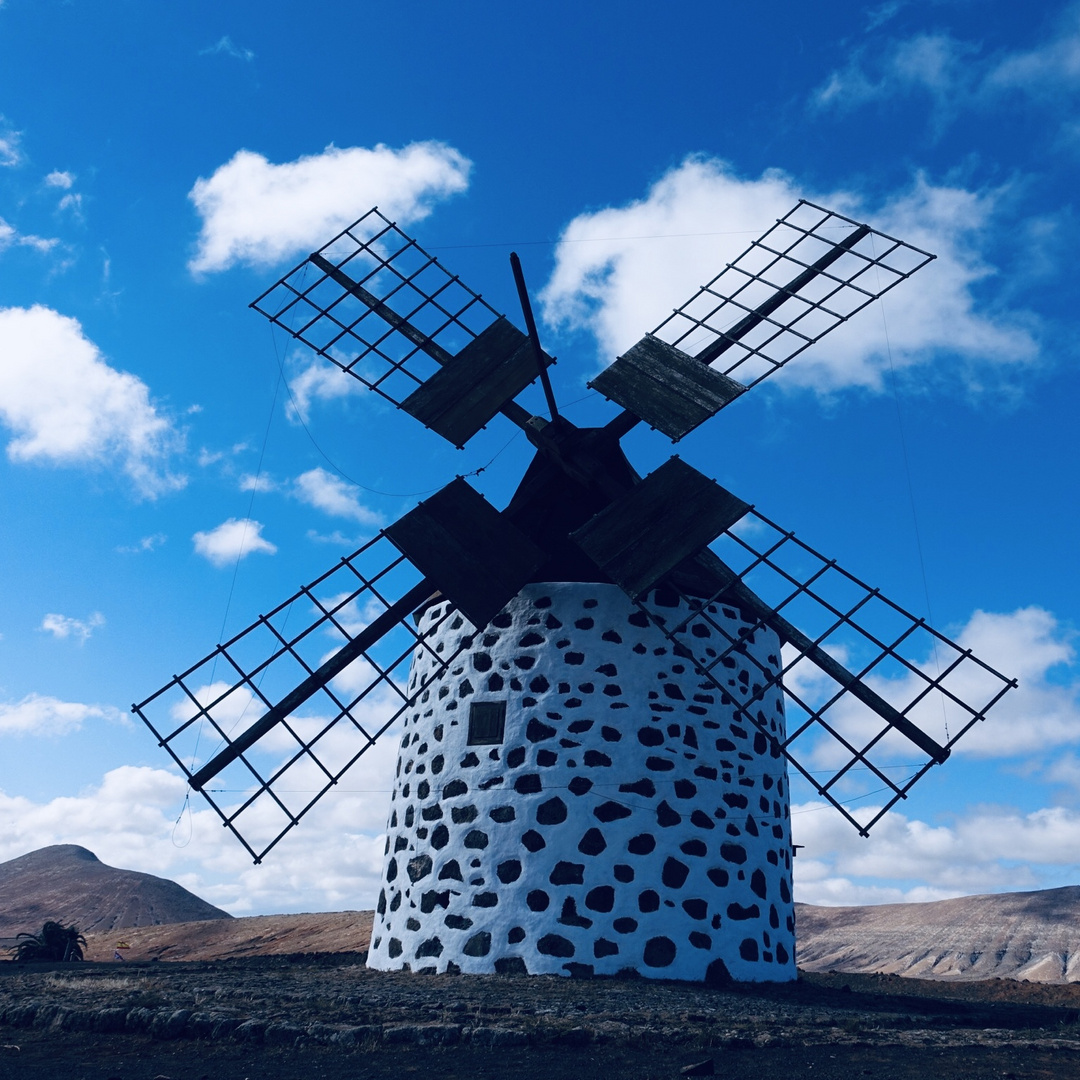 Windmühle in Fuerteventura 